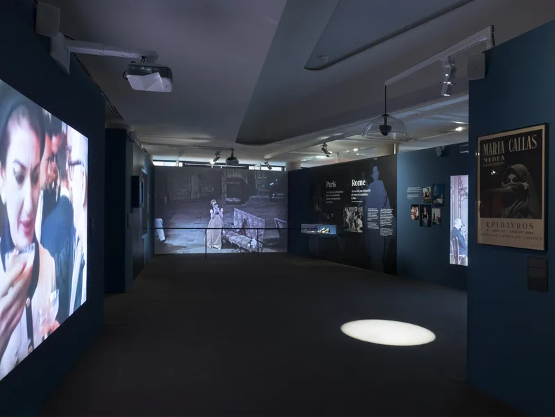Reconstruction of Maria Callas’s dressing table, Maria by Callas exhibition — © Fonds de Dotation Maria Callas